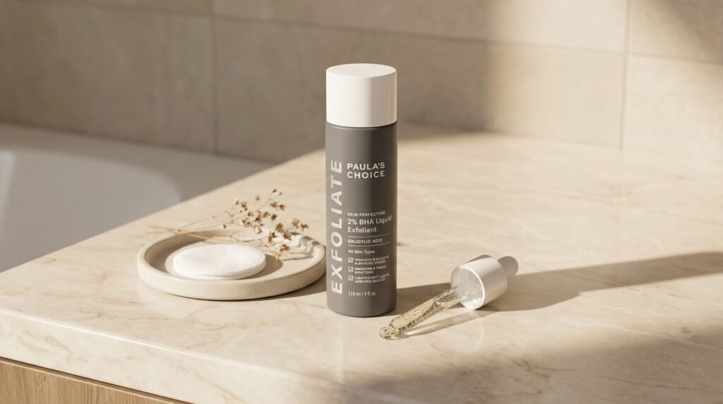 Paula’s Choice SKIN PERFECTING 2% BHA Liquid Exfoliant with salicylic acid for blackheads, enlarged pores, and smooth skin texture